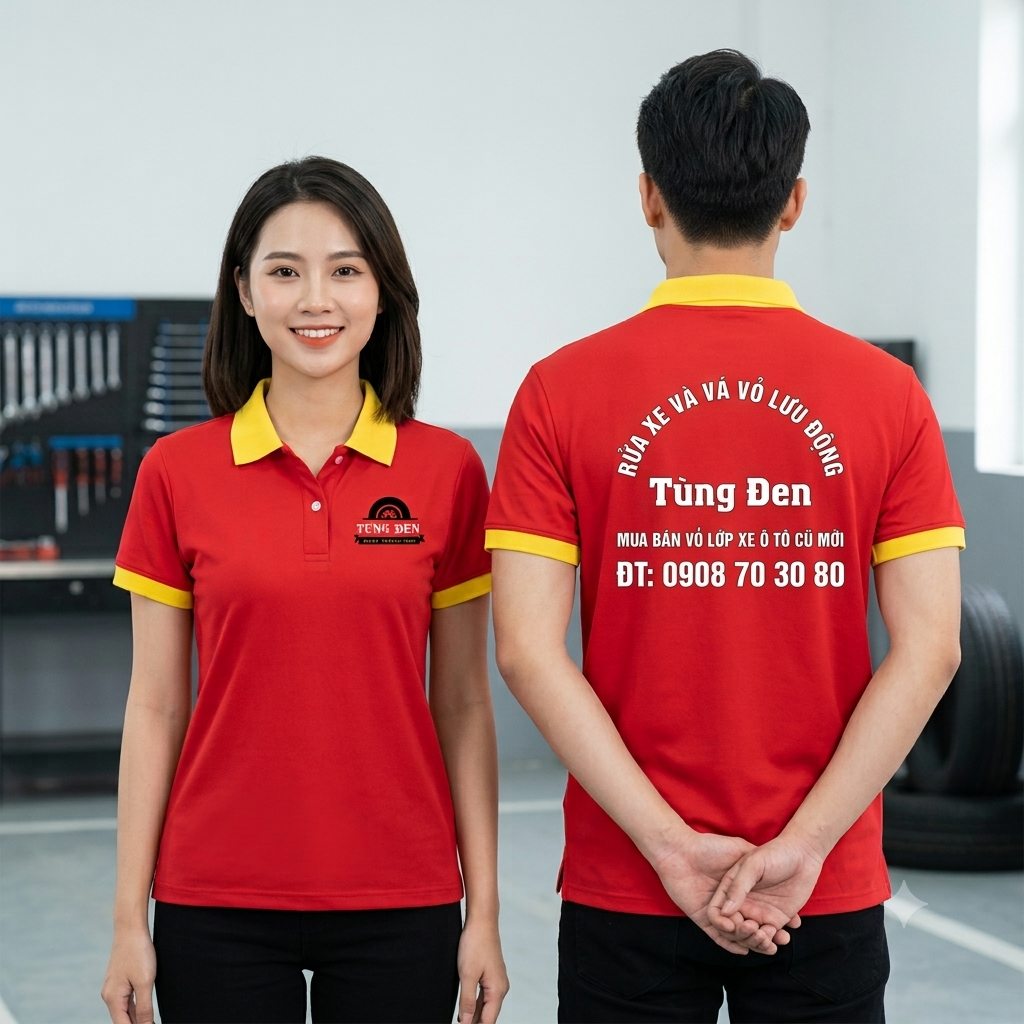 Áo thun đồng phục cửa tiệm tại bình dương Áo thun đồng phục cửa tiệm tại bình dương