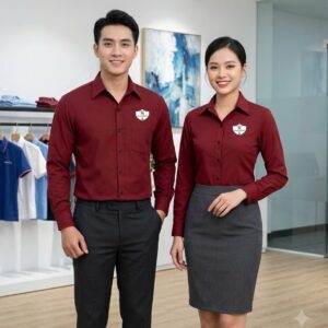 Áo sơ mi đồng phục 2026 đồng phục bình dương