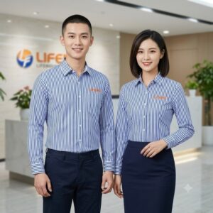 Áo Sơ Mi Đỏ Sọc Xanh Dương MSW9308 – Dài Tay